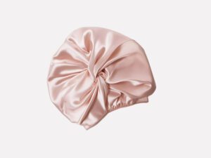 Cross-Tie Silk Sleep Bonnet - Secure Overnight Hair Wrap by Wifey Beauty